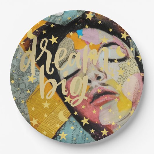 大きな夢 ペーパープレート (正面)