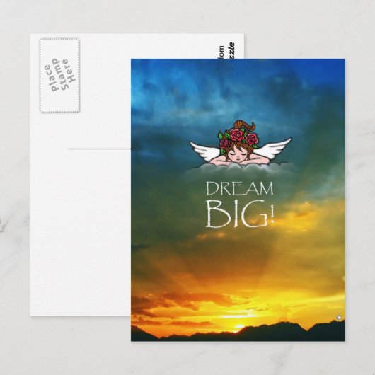 大きな夢 ポストカード (正面/裏面)