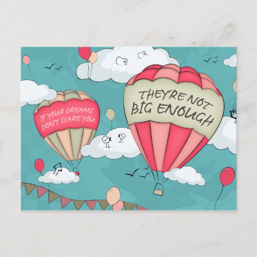 大きな夢 ポストカード (正面)