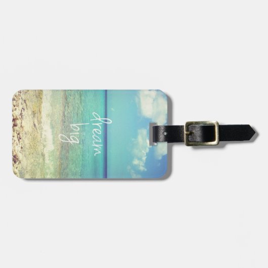 大きな夢 ラゲッジタグ (正面横)