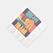 大きな夢 縁ありランチョンナプキン (角)