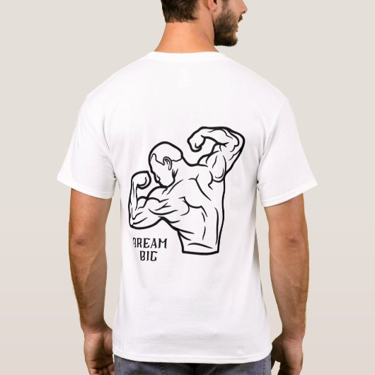 大きな夢 Tシャツ (裏面)