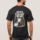 大きな大きなマットが好きで仕方ない Tシャツ (裏面)