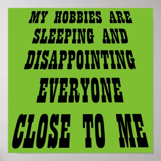 大きな失望おもしろいのポスター ポスター (正面)