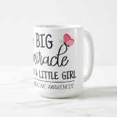 大きな奇跡のターナー症候群認識度 コーヒーマグカップ (正面右)