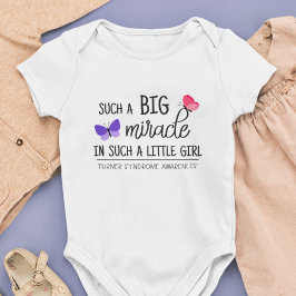 大きな奇跡のターナー症候群認識度 ベビーボディスーツ