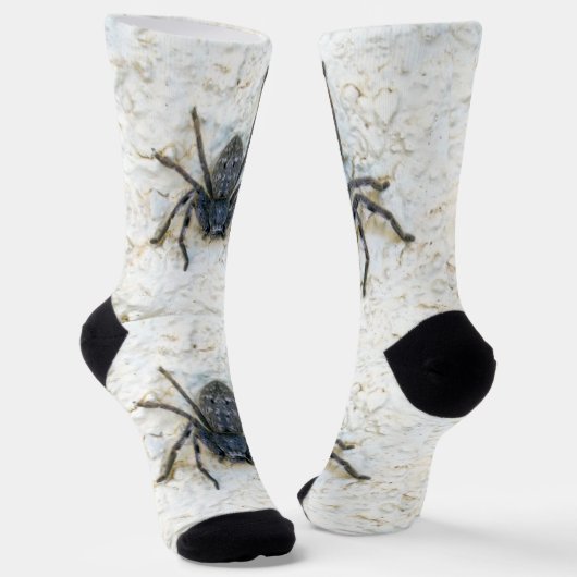 大きな女性狩猟者スパイダー、クルーソックス ソックス (傾斜あり)