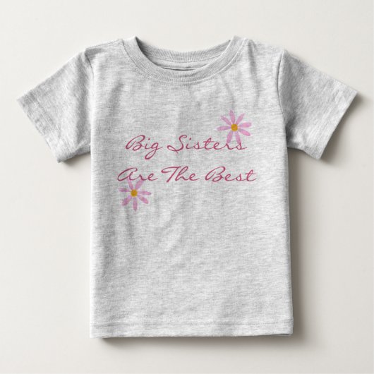 大きな姉妹 ベビーTシャツ (正面)