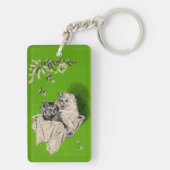 大きな子猫 キーホルダー (裏面)