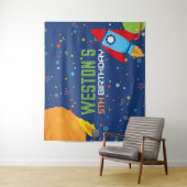 大きな宇宙の誕生日背景 タペストリー (インサイチュ)