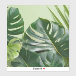 大きな家離れ植物文字宇宙 シール