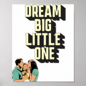大きな小さな1人の子供のポスターを夢見る ポスター (正面)