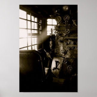 大きな少年を首にする ポスター