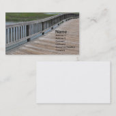 大きな屋外の木製の波止場または桟橋 名刺 (正面/裏面)