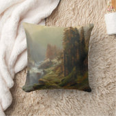 大きな山の風景 – アルバート・ジマーマン クッション (ブランケット)