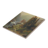 大きな山の風景 – アルバート・ジマーマン タイル (側面)