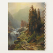 大きな山の風景 – アルバート・ジマーマン プランナー手帳 (裏面)