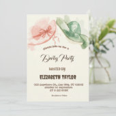 大きな帽子デビューパーティーへの招待状 招待状 (スタンド正面)