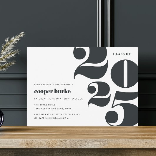 大きな年 |卒業パーティー 招待状