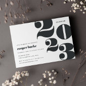 大きな年 |卒業パーティー 招待状