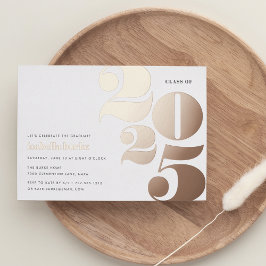 大きな年 | 2023卒業パーティー 箔招待状