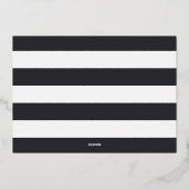 大きな年 | 2023卒業パーティー 箔招待状 (裏面)