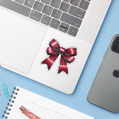 大きな弓 シール (ノートパソコンとiPhone)