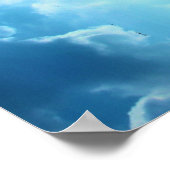 大きな強力なハゲ・イーグルのポスター ポスター (角)