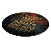 大きな影響を大胆に夢見る カッティングボード (角)