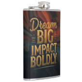 大きな影響を大胆に夢見る フラスク (右)