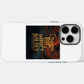 大きな影響を大胆に夢見る Case-Mate iPhoneケース (裏面 (横))