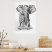 大きな悪いと知っている危険 ポスター (キッチン)