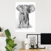 大きな悪いと知っている危険 ポスター (ホームオフィス)