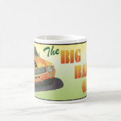 大きな悪いオレンジ コーヒーマグカップ (中央)