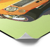 大きな悪いオレンジ ポスター (角)