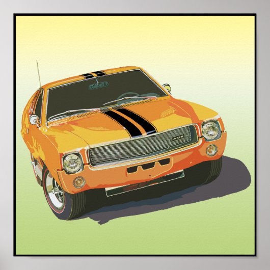 大きな悪いオレンジ ポスター (正面)