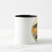 大きな悪いオレンジ マグカップ (中央)