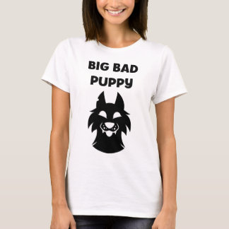 大きな悪い子犬のシャツ Tシャツ