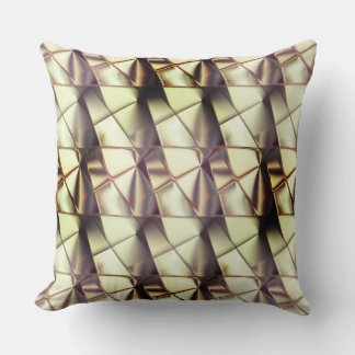 大きな悪い編組されたバーチャルストライプ クッション