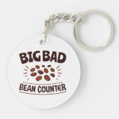 大きな悪いBeanカウンターおもしろい会計士CPA キーホルダー (裏面)