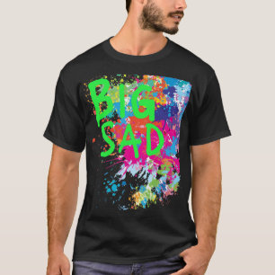 大きな悲しい爆発 Tシャツ