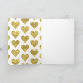 大きな感謝を込めて　ありがとう　感謝のクリップアート　どういたしまして カード (内部)