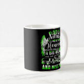 大きな抱擁で私のパパがどれくらい愛しているか恋しく思を教える コーヒーマグカップ (正面右)