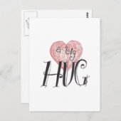大きな抱擁 ポストカード (正面/裏面)