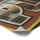 大きな文字のシーン – ポイント快適, WV ポスター (角)