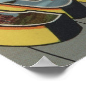 大きな文字のシーン – Lake Cumberland, KY ポスター (角)