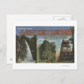 大きな文字のシーン – Smoky Mts.ナットルパーク、TN 2 ポストカード (正面/裏面)