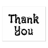 大きな斑点ありがとう ラバースタンプ (インプリント)