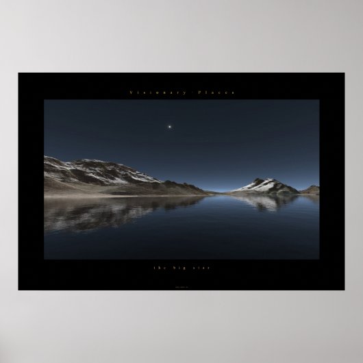 大きな星 ポスター (正面)