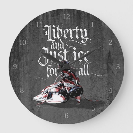 大きな時計のための氷 ラージ壁時計 (正面)